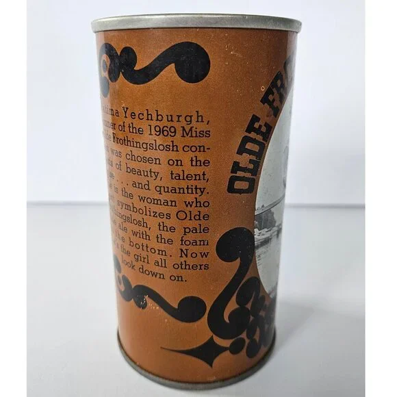 Olde Frothingslosh Brown Label collectible 12 oz empty can Pittsburgh Brewing PA - Picture 6 of 16